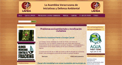 Desktop Screenshot of lavida.org.mx