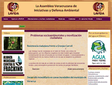 Tablet Screenshot of lavida.org.mx