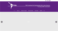 Desktop Screenshot of lavida.org.uk